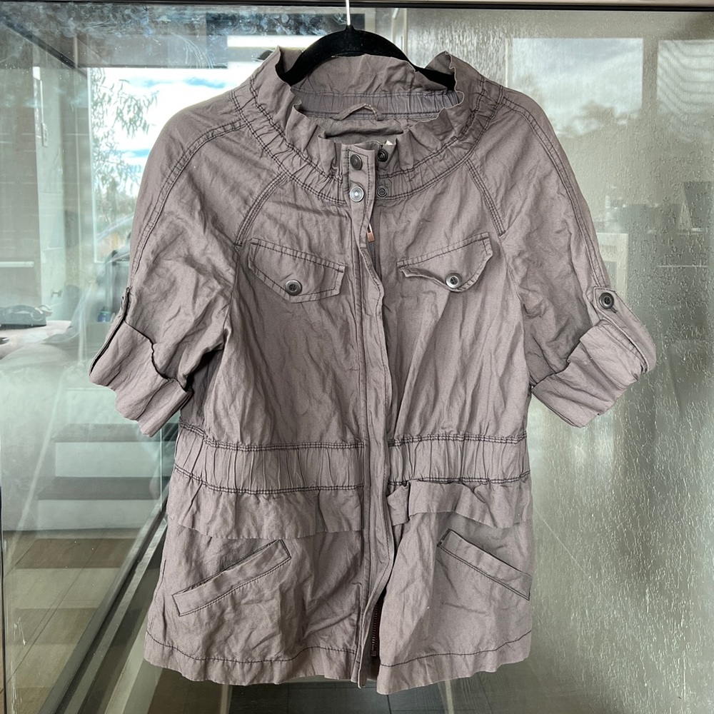 Cotton grey jacket NWOT